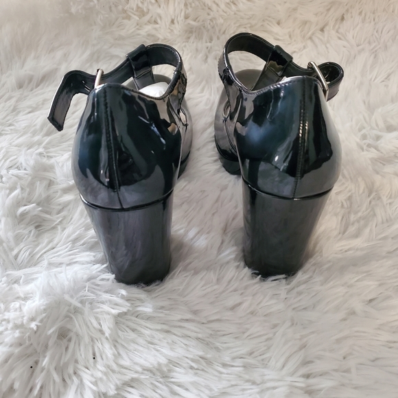 Madden Girl Black Patent Platforms - Picture 3 of 5